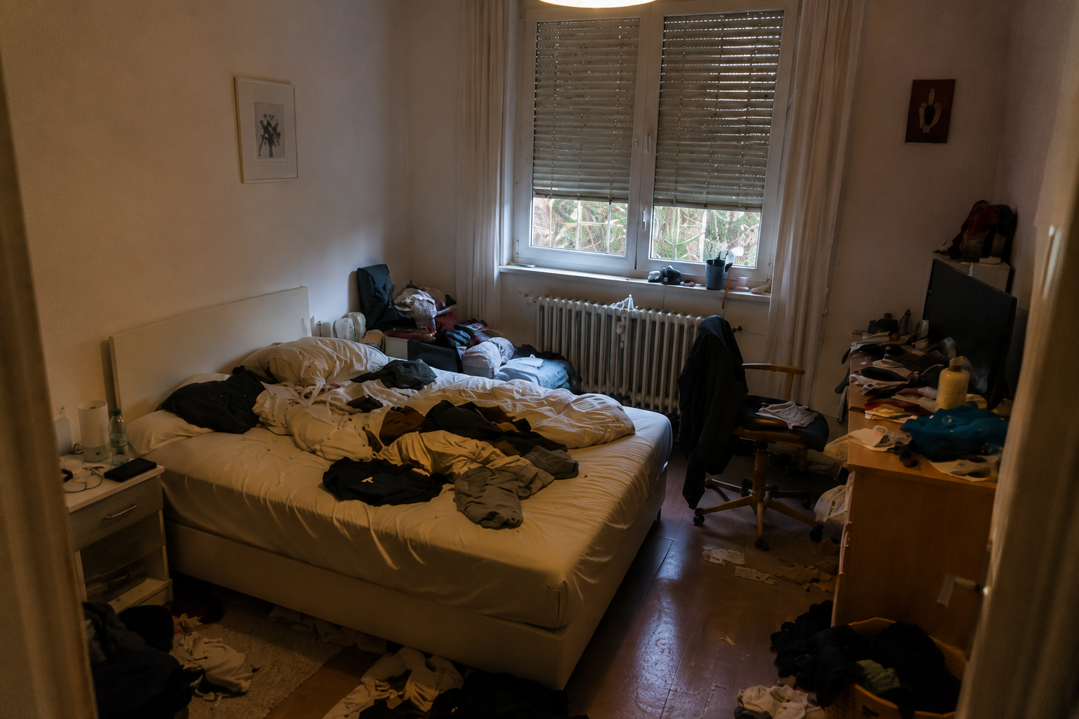 Bedroom before